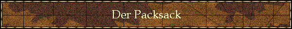 Der Packsack